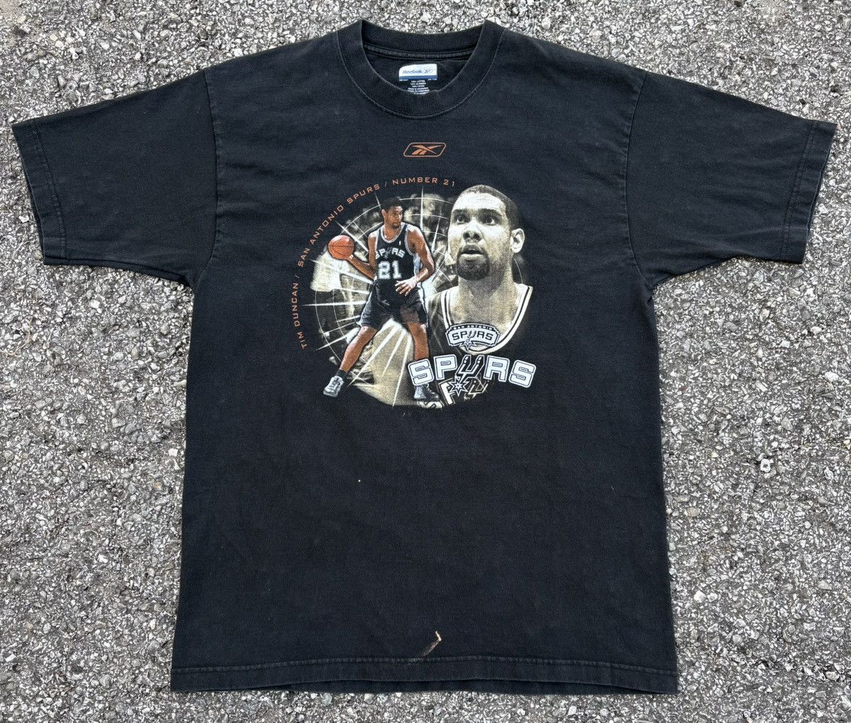 Other Vintage 2000s San Antonio Spurs Tim Duncan Reebok Size US S / EU 44-46 / 1 - 1 Thumbnail
