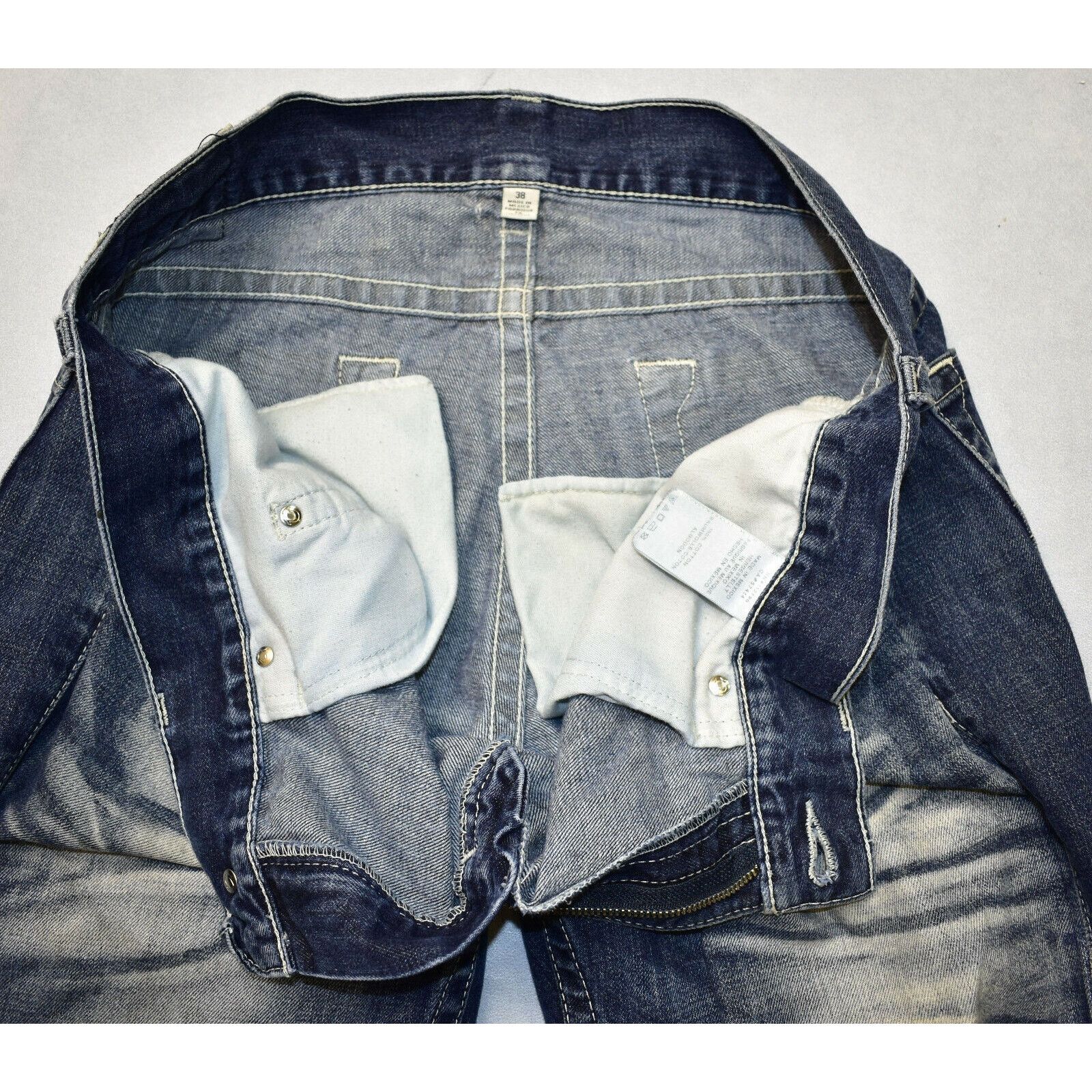 True Religion B4 Auth TRUE RELIGION Straight Nat SN Zip Fly Jeans Size 38 Size US 38 / EU 54 - 5 Thumbnail