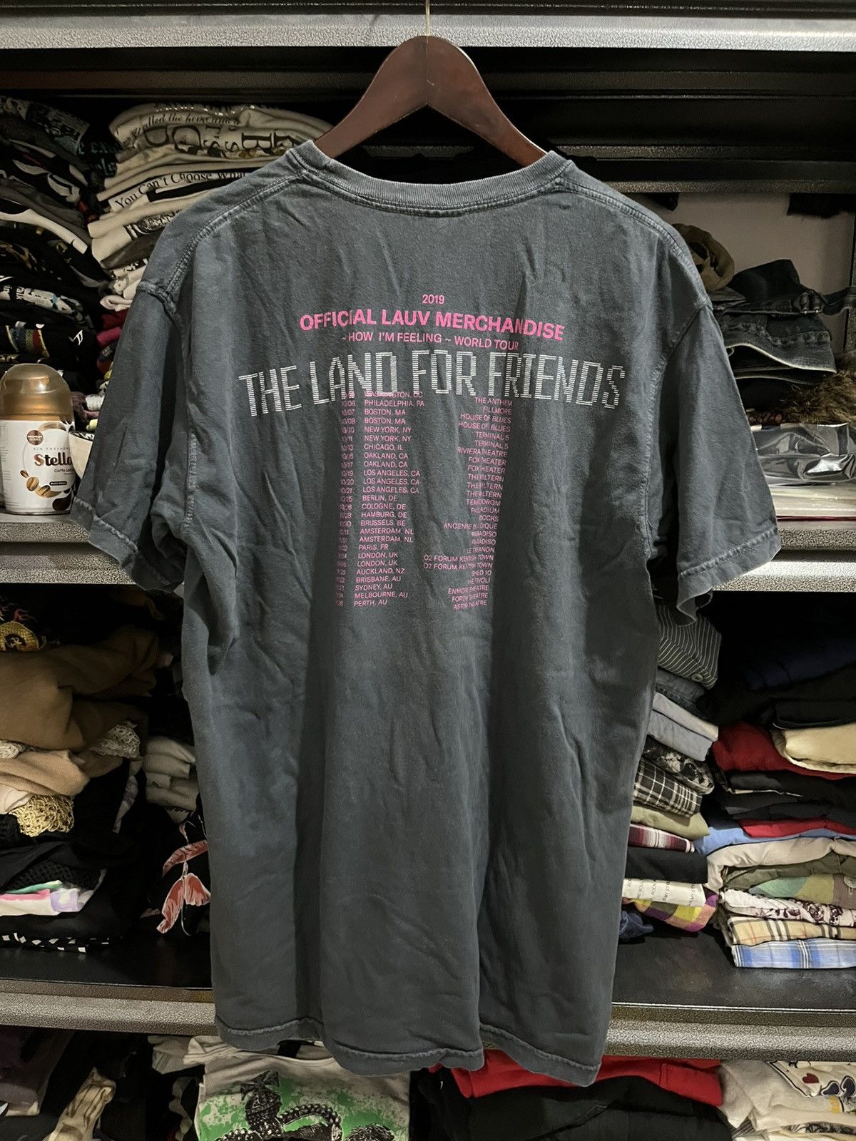 Band Tees × Comfort Colors 💸BINDINGOFFER💸Lauv tour 2019 tee Size US M / EU 48-50 / 2 - 2 Thumbnail