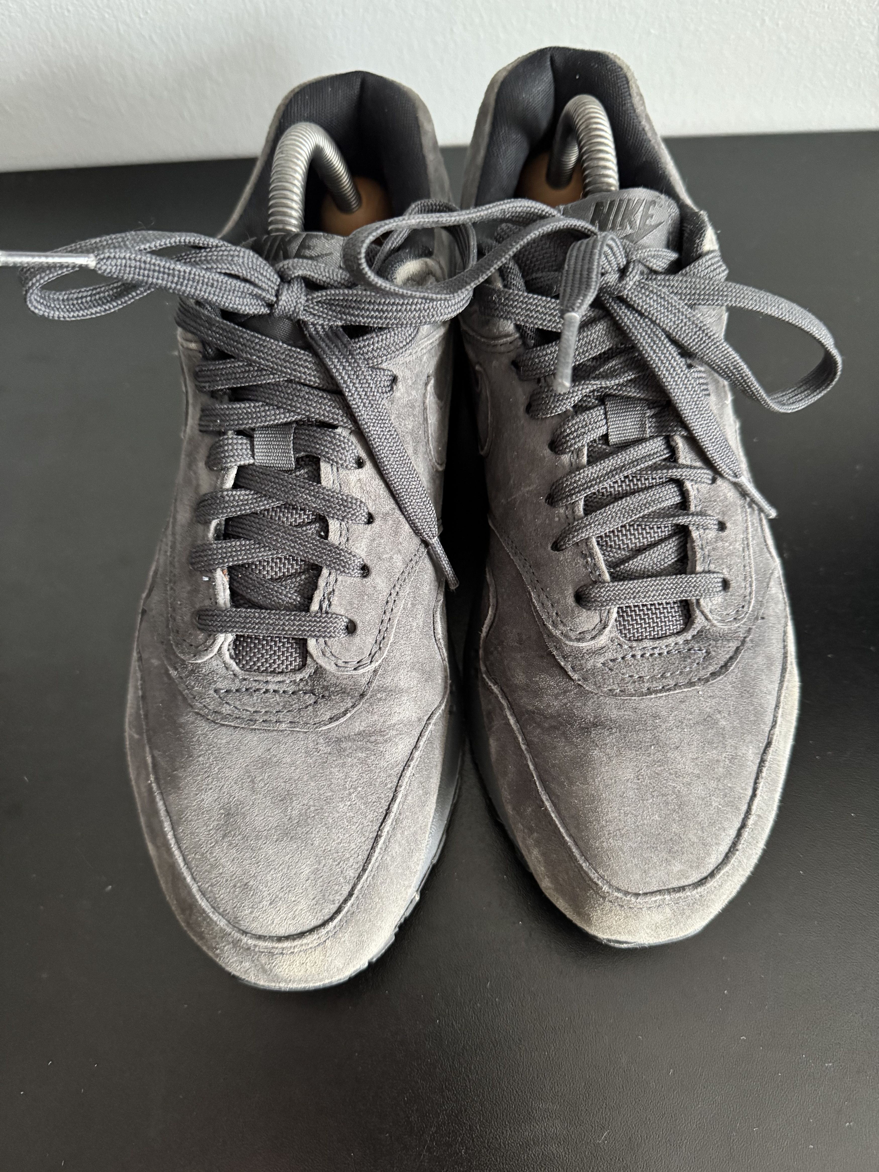 Nike Nike Air Max 1 Premium Grey Anthracite 2018 875844-010 atmos Size US 7 / EU 40 - 4 Thumbnail