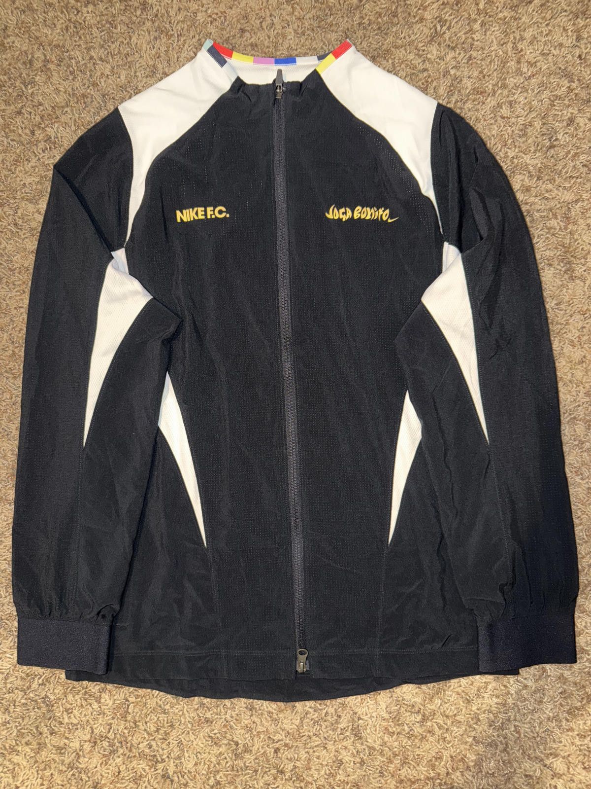 Nike Nike F.C. Joga Bonito Futbol Soccer Woven Track Jacket Sample Size US M / EU 48-50 / 2 - 1 Thumbnail