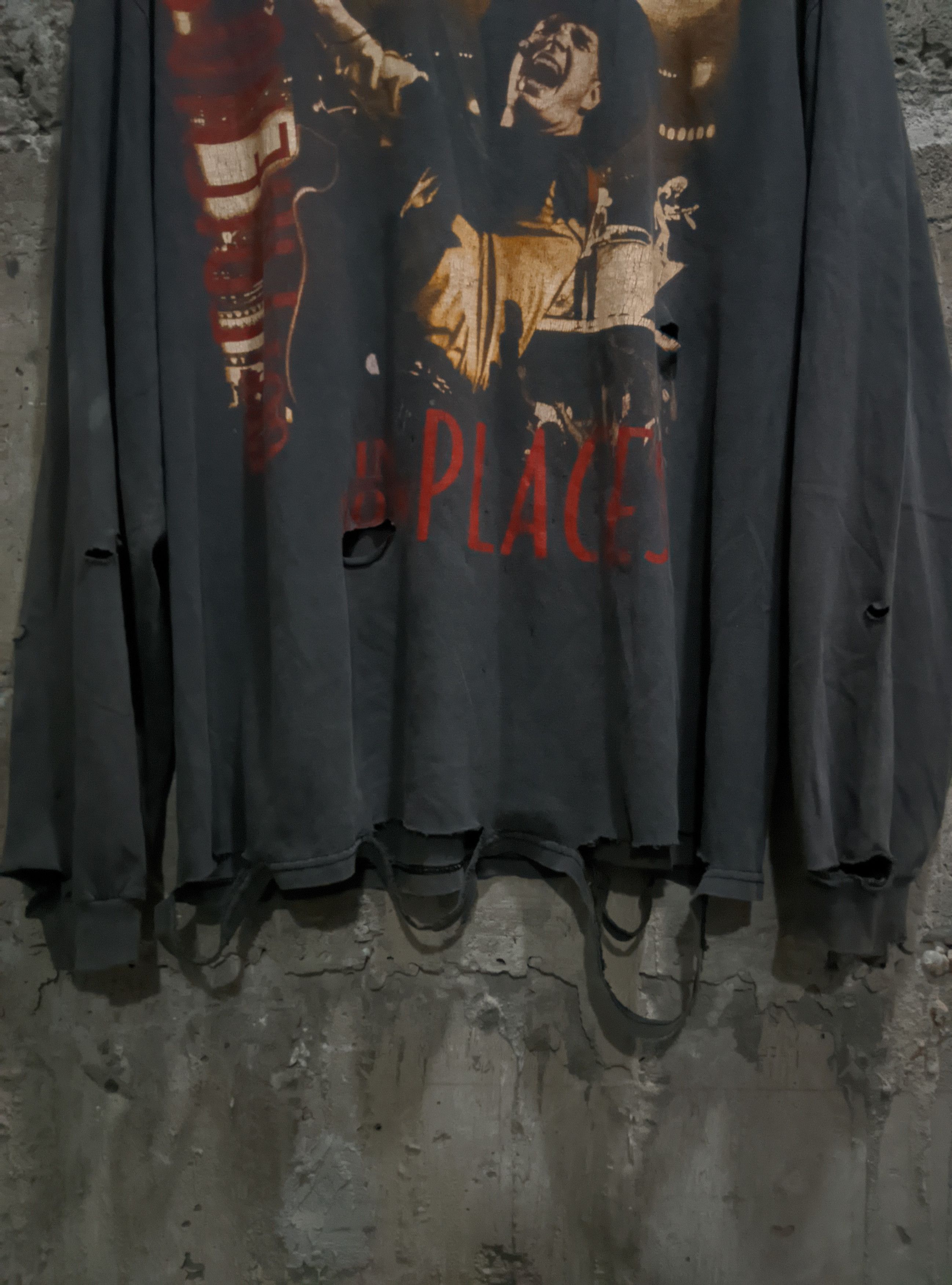 Band Tees Vintage 1996 thrashed grath Brooks sun faded erd Size US XL / EU 56 / 4 - 11 Thumbnail