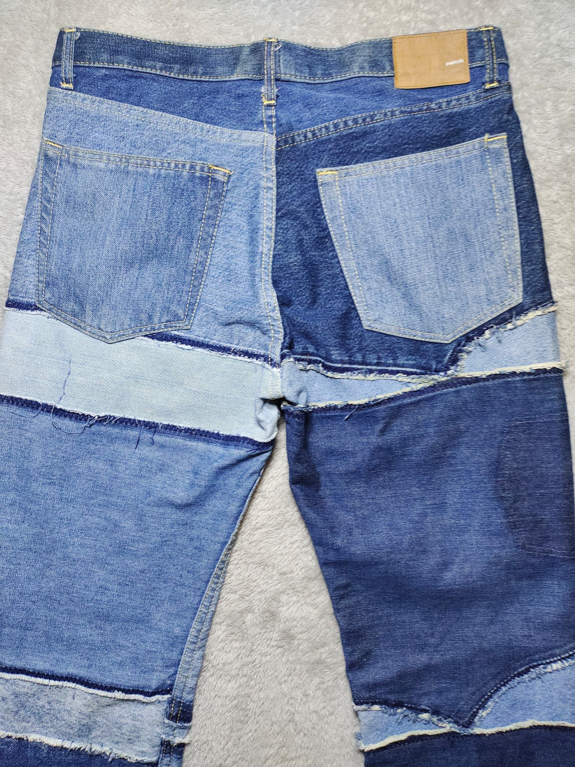 Hysteric Glamour RARE PUNAH PATCHWORK DENIM JEANS INSPIRED HYSTERIC GLAMOUR Size US 32 / EU 48 - 4 Thumbnail