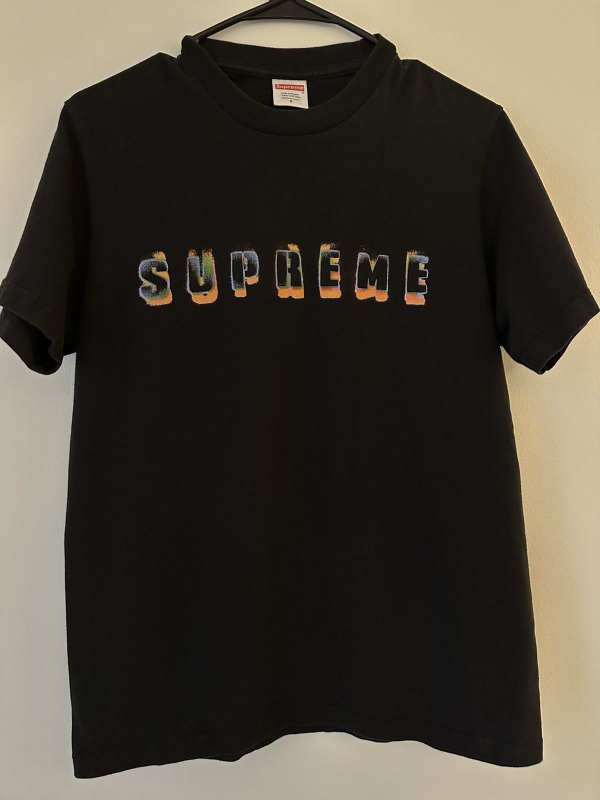 Supreme Supreme Stencil Tee Size US S / EU 44-46 / 1 - 1 Thumbnail
