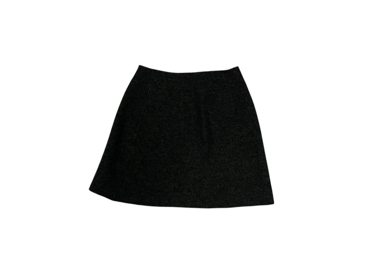 Burberry × Japanese Brand × Vintage 90s BURBERRYS BLUE LABEL WOOL MINI SKIRT Size 22" - 2 Thumbnail