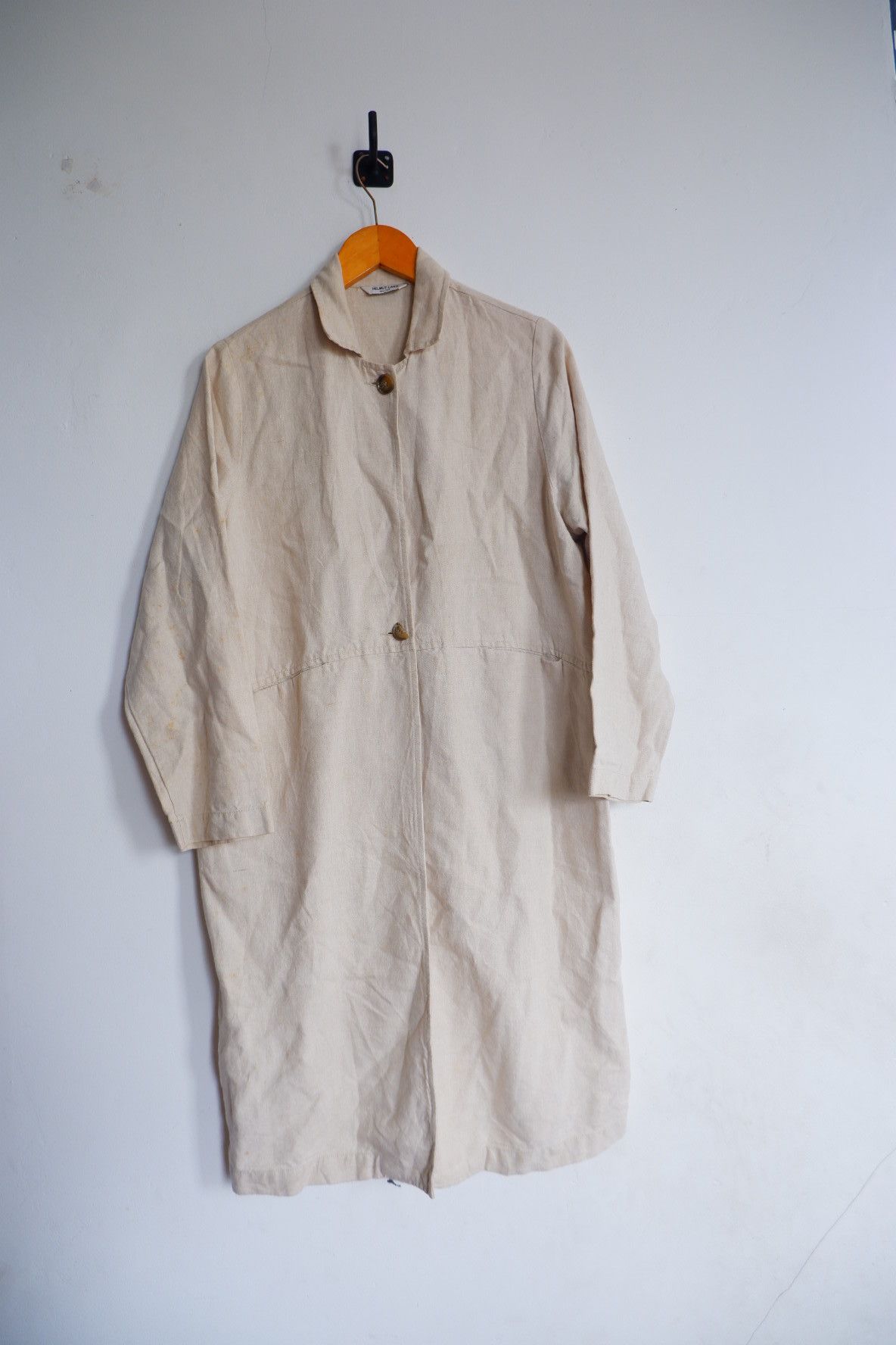 Helmut Lang Vintage Helmut Lang New York Linen Coat | Sample Size US M / EU 48-50 / 2 - 1 Thumbnail