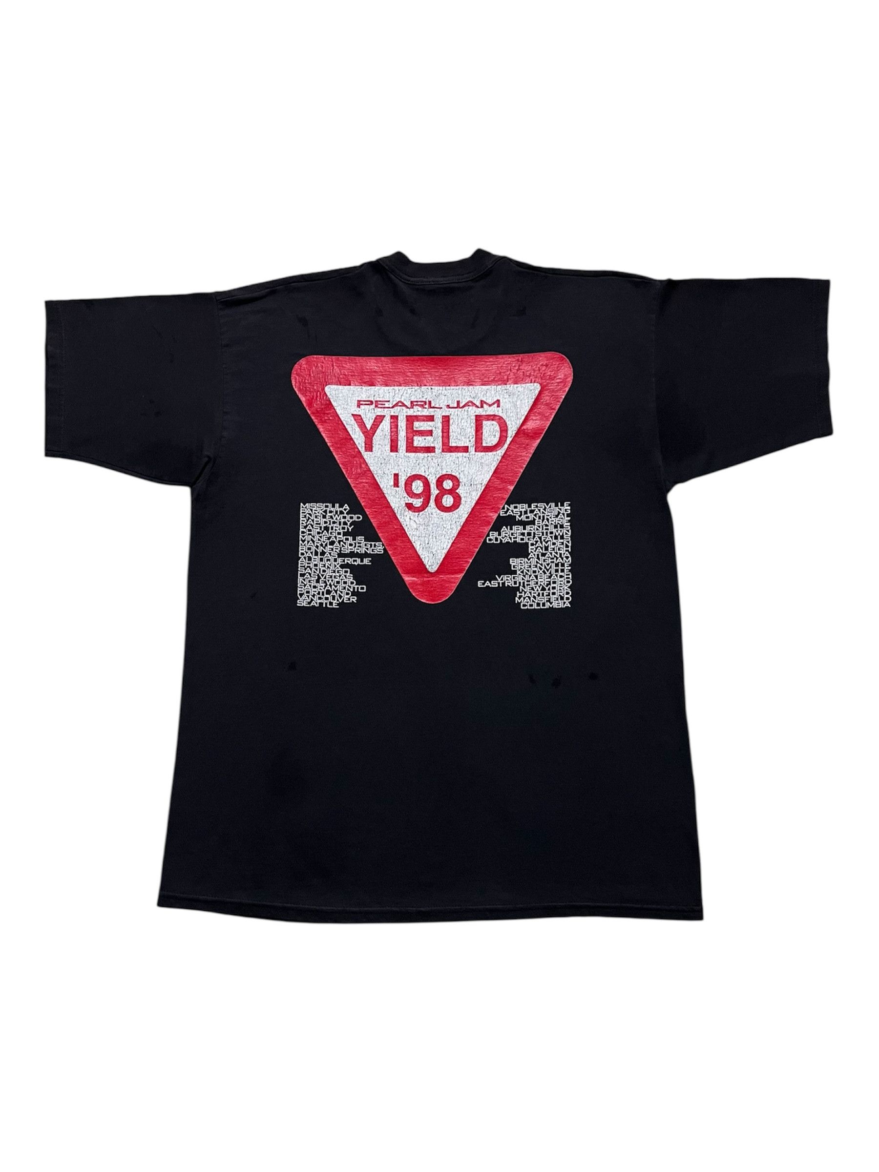 Band Tees Vintage Pearl Jam Yield Tour 98 Size US XL / EU 56 / 4 - 2 Thumbnail