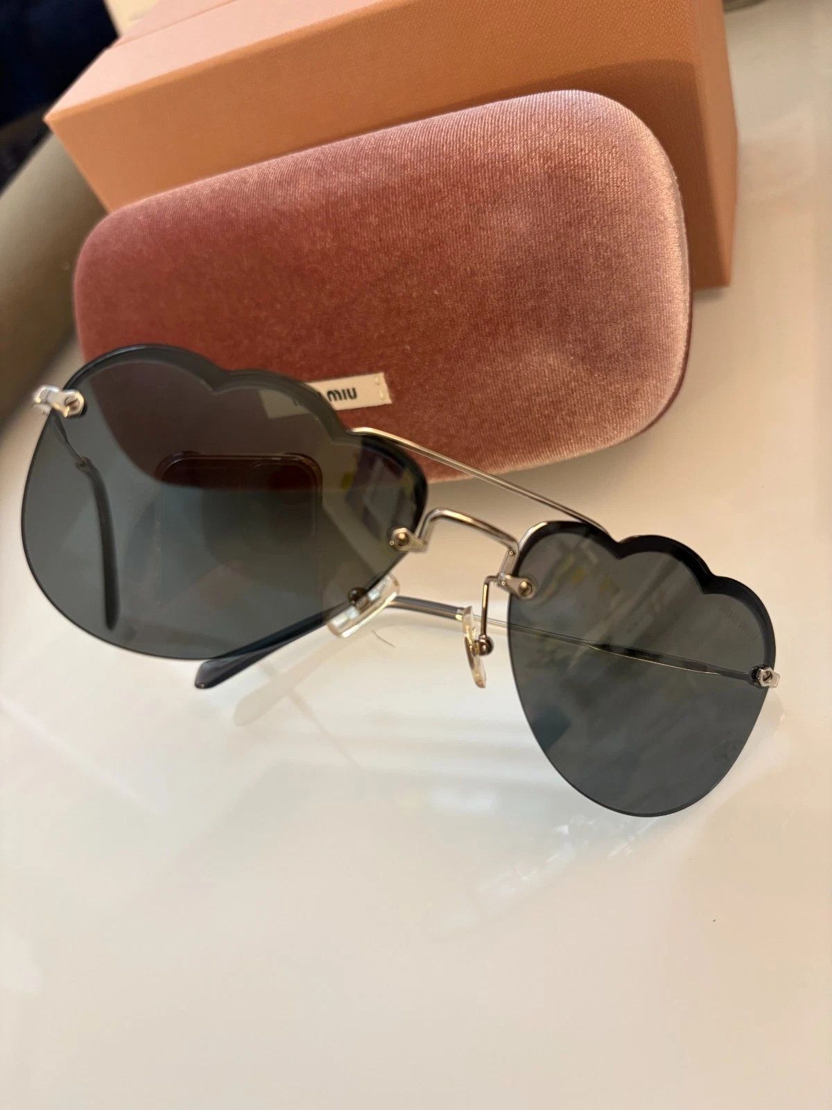 Miu Miu Miu Miu Cloud 58mm Sun Size ONE SIZE - 3 Thumbnail