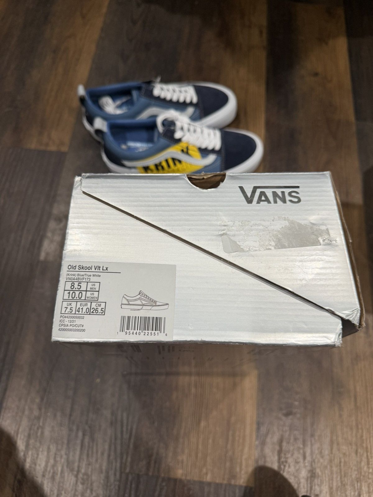 Vans KRINK x Vault Old Skool VLT LX ‘Medium Blue’ Vans Size US 8.5 / EU 41-42 - 7 Thumbnail