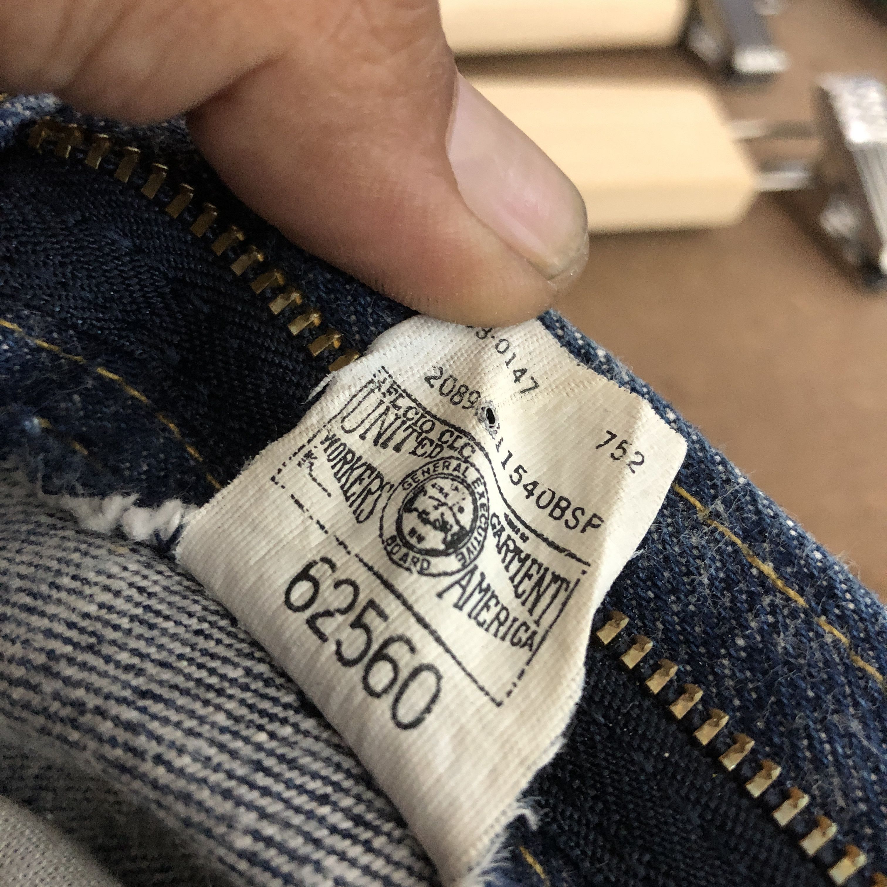 Lee Vintage Lee Stonewash Jeans Lee Made in USA Denim Size US 30 / EU 46 - 9 Thumbnail