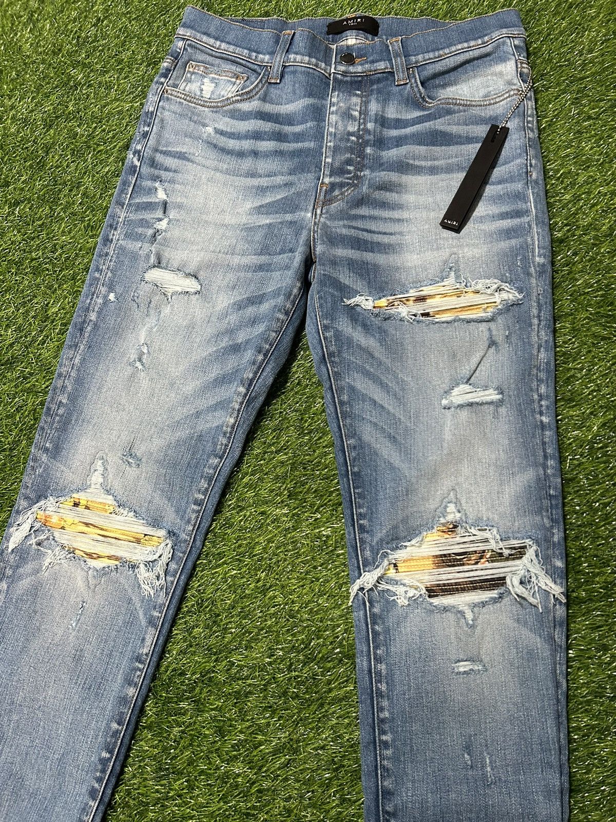 Amiri Amiri MX1 Jeans Aloha Size US 32 / EU 48 - 2 Thumbnail