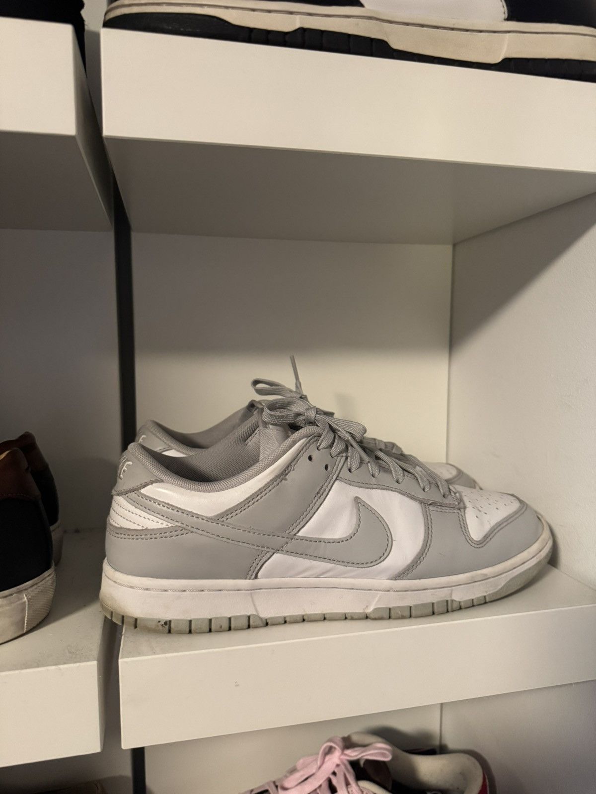Nike Nike Dunk Grey Fog Size 11 Size US 11 / EU 44 - 1 Thumbnail