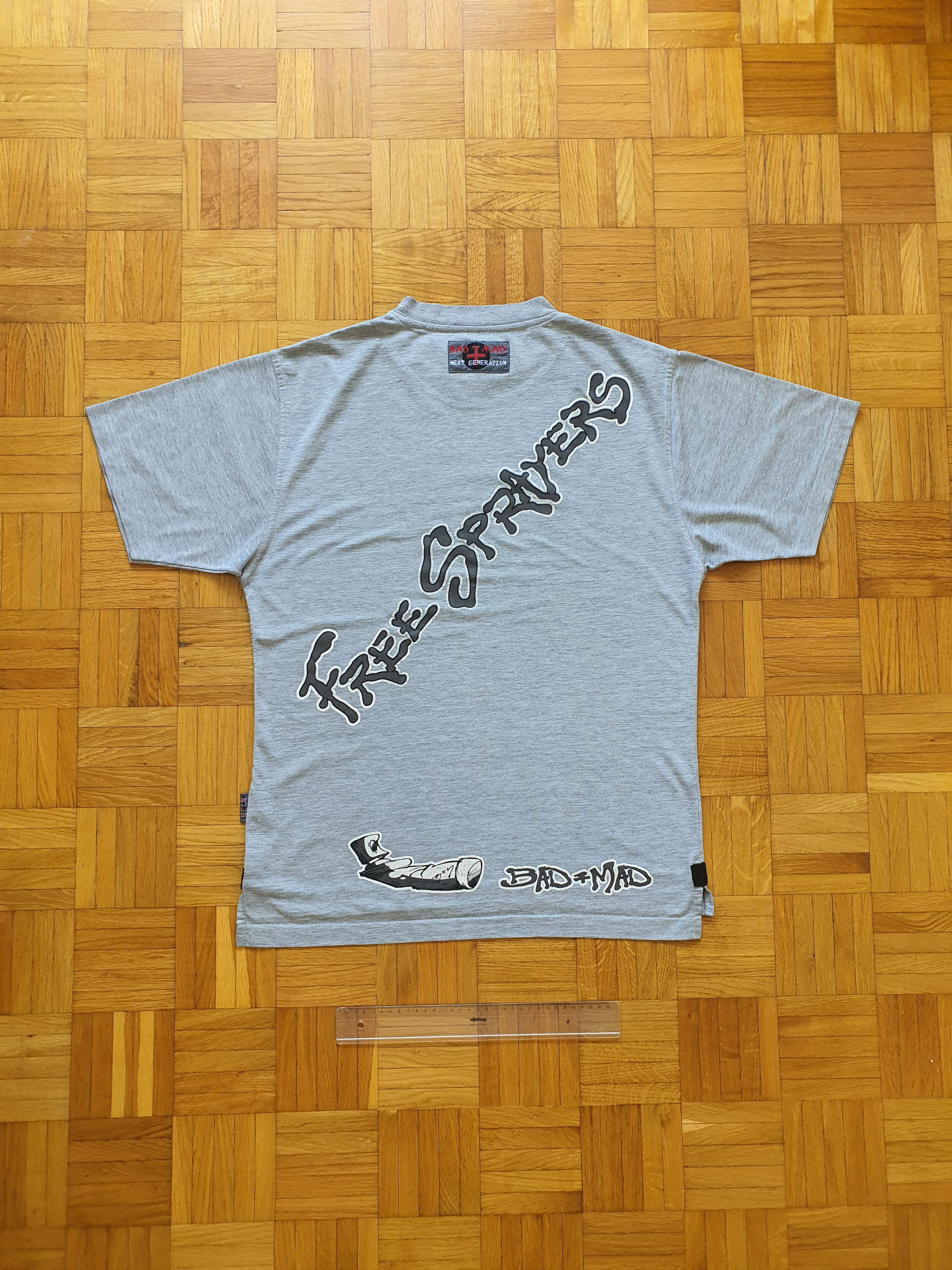 Vintage BAD+MAD Next Generation - Vintage (Y2K) Graphic T-shirt Size US S / EU 44-46 / 1 - 2 Thumbnail