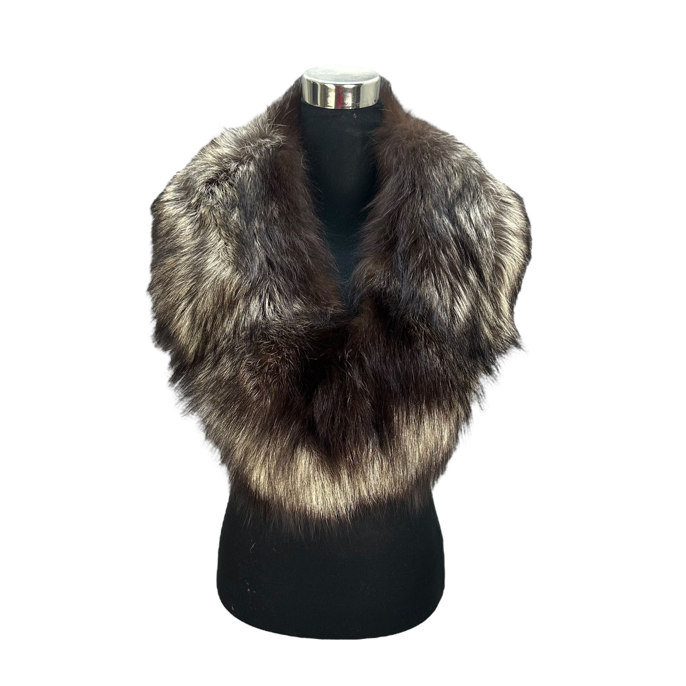 Sagafurs SAGA FOX TRIM BESATZ GARNITURE SHAWL COLLAR WRAP #8941-041 Size ONE SIZE - 1 Thumbnail