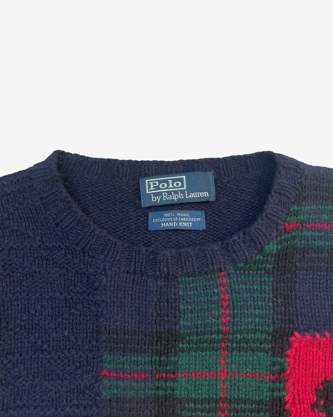 Polo Ralph Lauren Polo Ralph Lauren 911 Handknit Wool Sweater Size US M / EU 48-50 / 2 - 6 Thumbnail