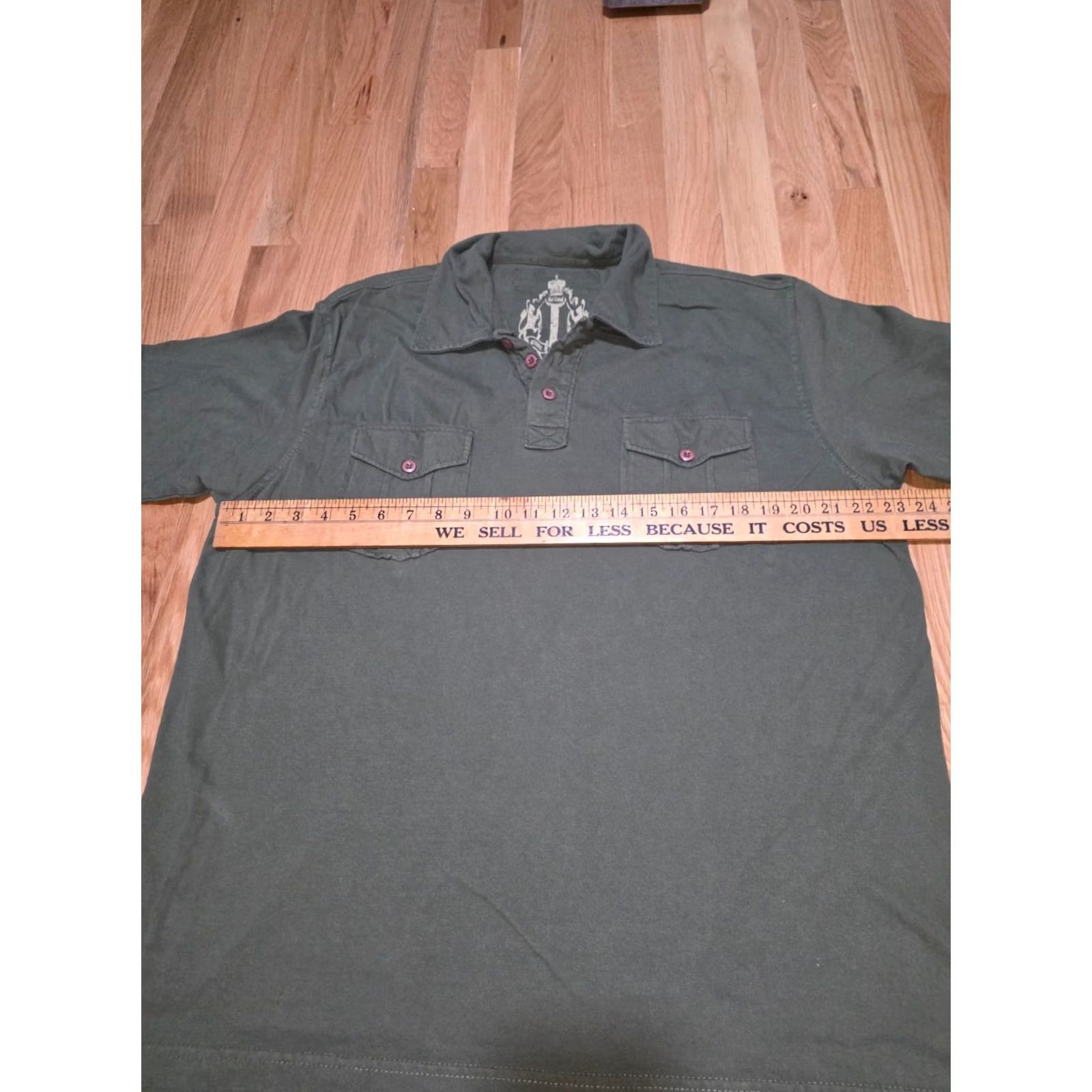 Vintage RC Red Crown Polo Shirt Men XL Green 100% Cotton Short Sleeve Collared Pocket Logo Classic Polo Size US XL / EU 56 / 4 - 5 Thumbnail