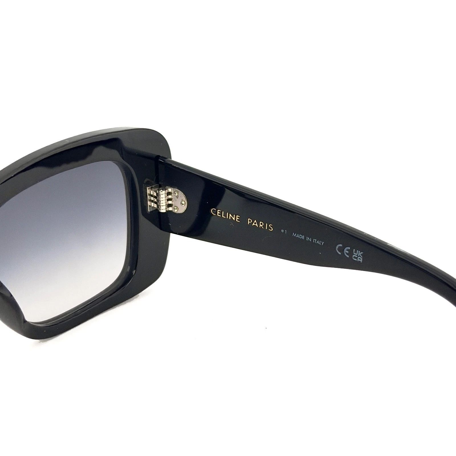 Celine CELINE 40321 CL40321I BOLD 3 Dots Black Sunglass 01B Size ONE SIZE - 6 Thumbnail