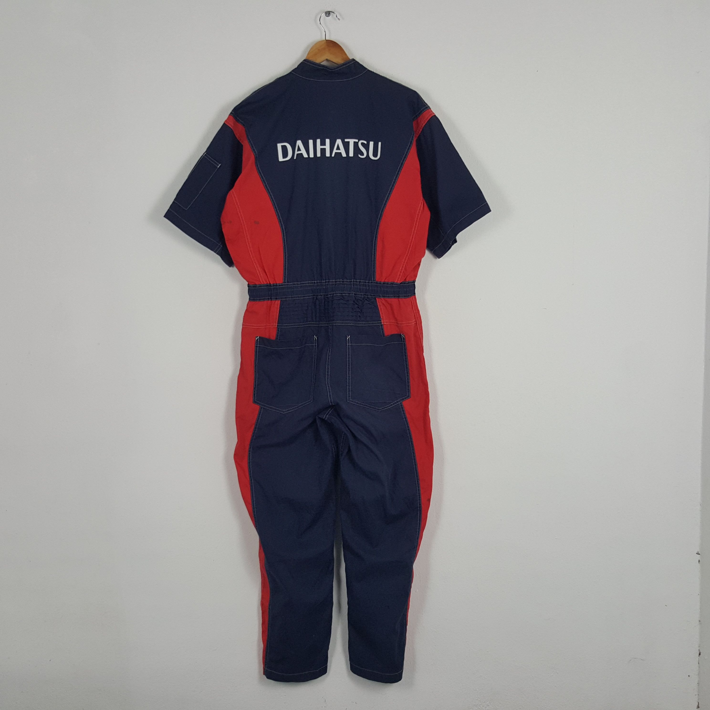 Vintage Daihatsu Japanese Racing Team Coverall Jacket