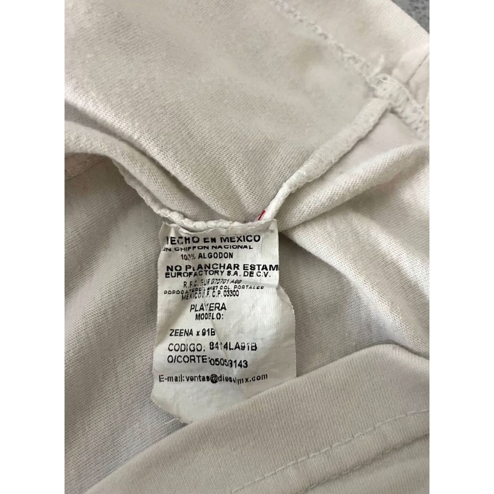 Diesel Diesel Men T-Shirt White Cotton Long Sleeve Crew Neck Stretch Pullover Size US M / EU 48-50 / 2 - 7 Thumbnail