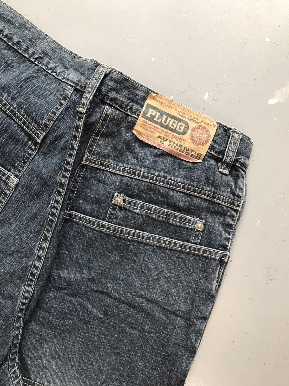 Vintage Vintage plugg big pocket baggy denim Size US 30 / EU 46 - 10 Thumbnail