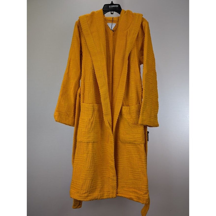 Bottega Veneta o1rshd1 Bathrobe Cotton Terry in Tangerine Size US S / EU 44-46 / 1 - 2 Thumbnail