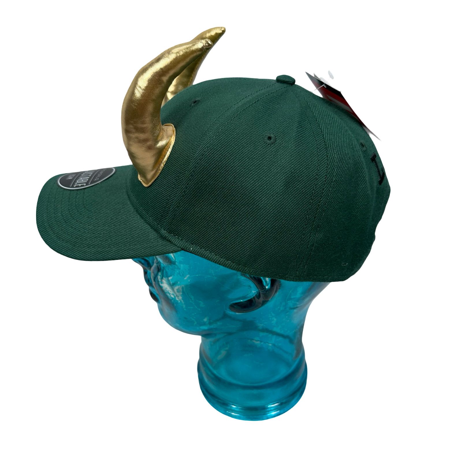 Other Marvel Loki Cosplay Snapback Hat Cap Men One Size Green NWT Size ONE SIZE - 4 Thumbnail