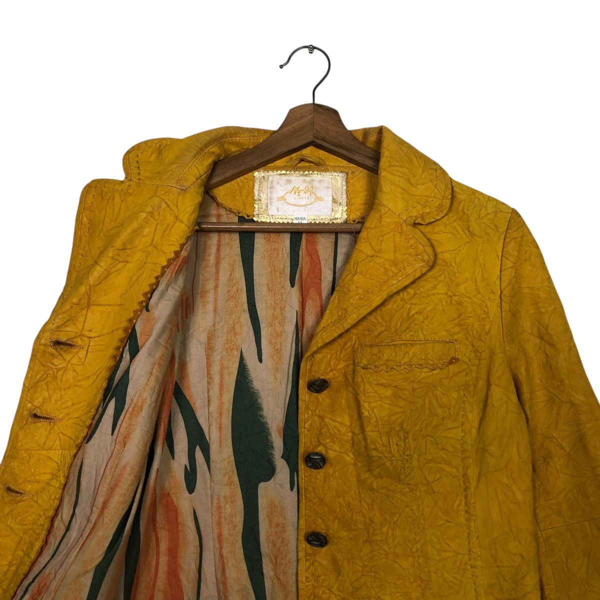 Japanese Brand 🔥VINTAGE CROPPED LEATHER JACKET SHEEPSKIN ISSEY MIYAKE Size M / US 6-8 / IT 42-44 - 14 Thumbnail