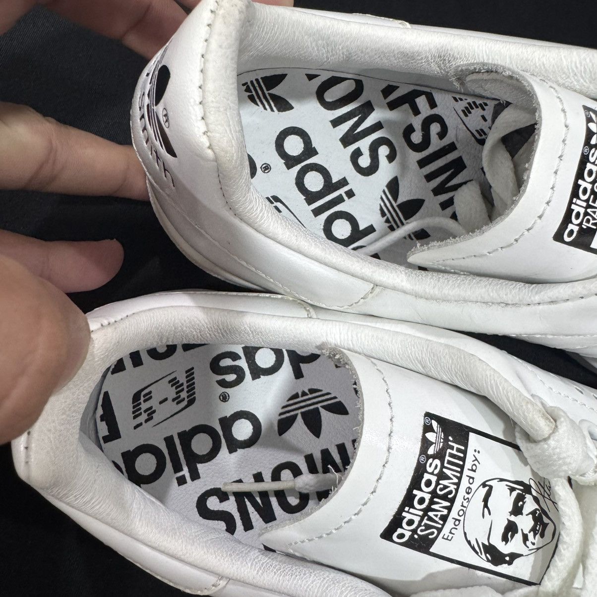 Adidas × Raf Simons Adidas x Raf Simmons Stan Smith ‘White’ (5.5 US) Size US 5.5 / EU 38 - 21 Thumbnail