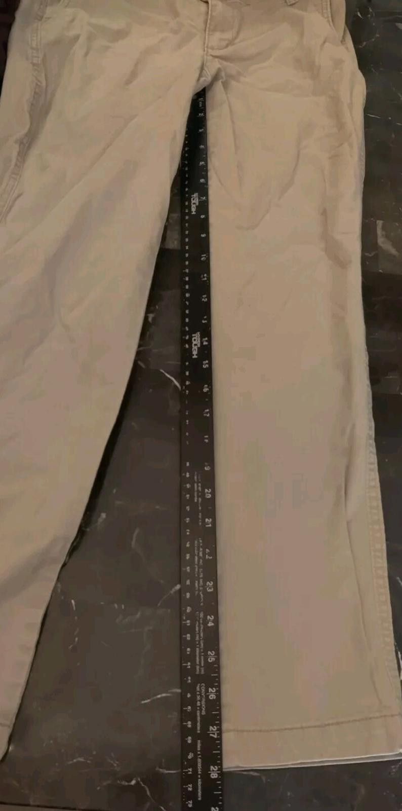 Old Navy Old Navy Skinny Khaki Pants With Pockets Size 8 Regular Flat Size 30" / US 8 / IT 44 - 11 Thumbnail