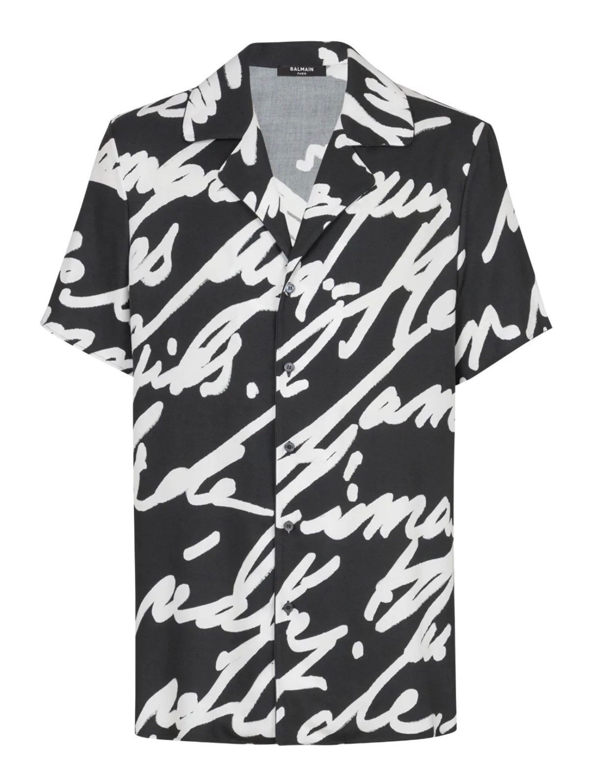 o1mt1gz0126 Big Love Letter Short Sleeve Pyjama Shirt