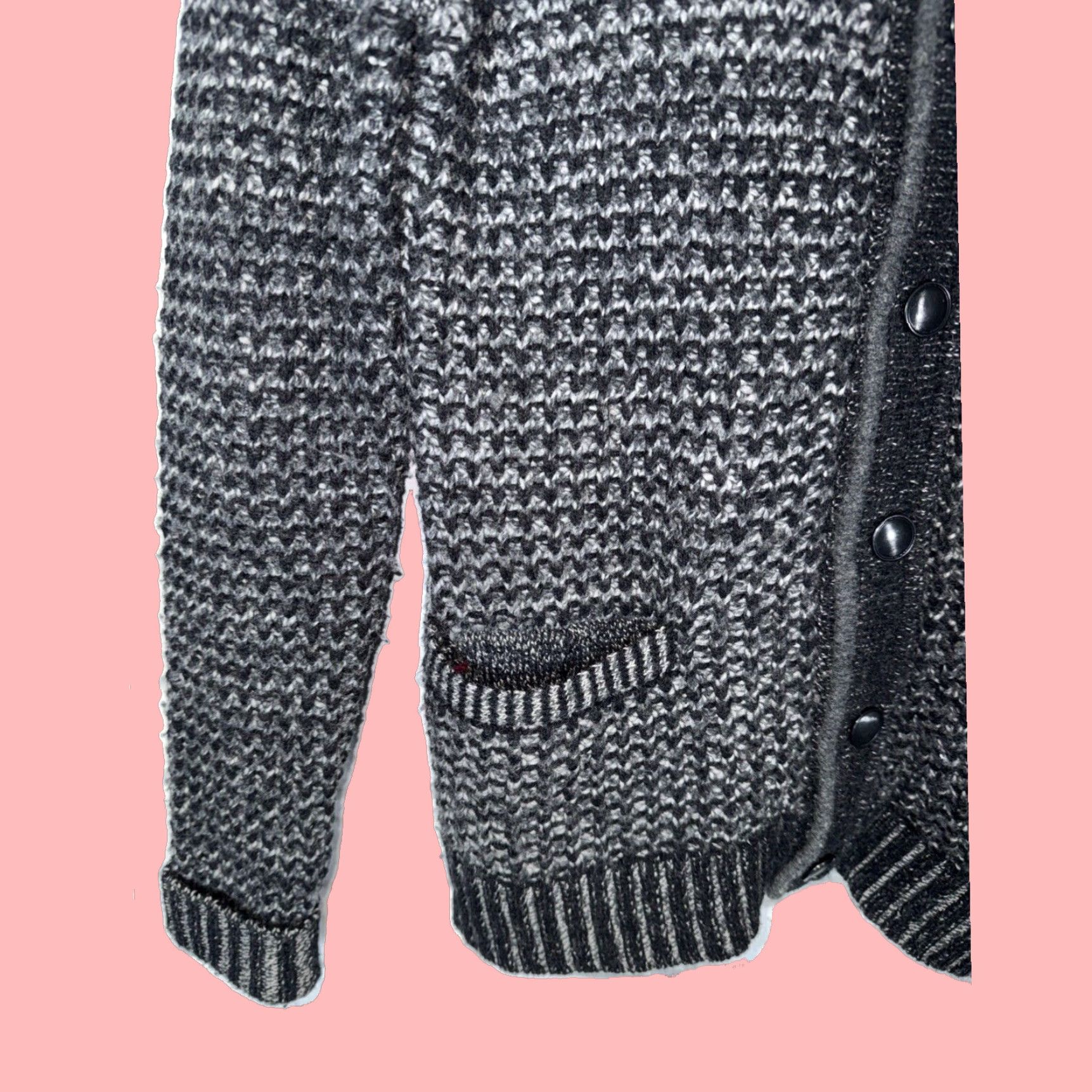 Rag & Bone rag & bone Women's Wool Knit Cardigan Sweater Small Black Size S / US 4 / IT 40 - 6 Thumbnail