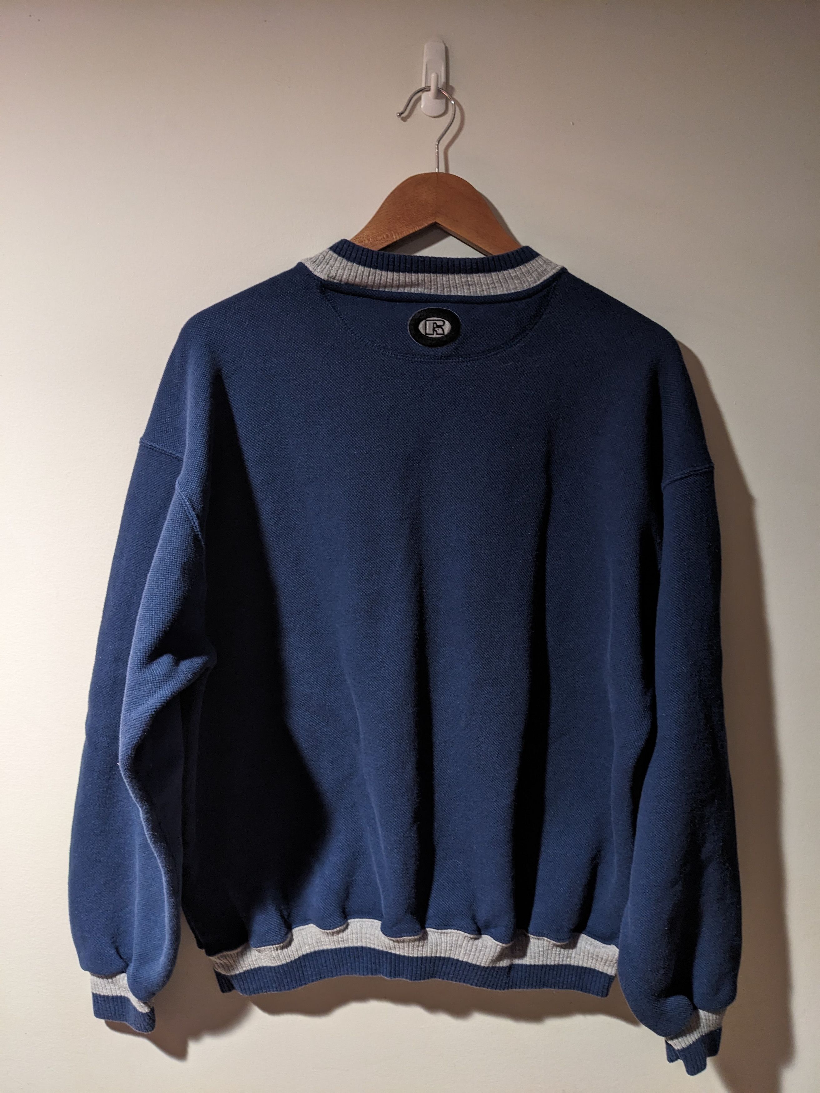Russell Athletic × Vintage Vintage 90s Russell Athletic Blank Essential Sweatshirt Size US XL / EU 56 / 4 - 5 Thumbnail