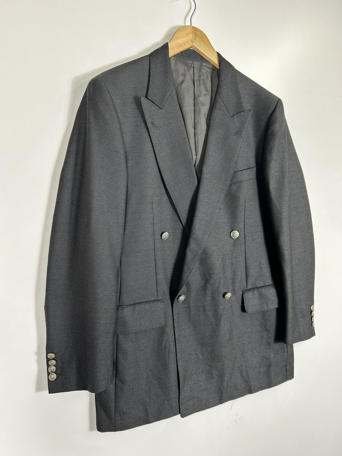 Burberry 🔥Burberry London Wool Double Breast Coat Size US M / EU 48-50 / 2 - 2 Thumbnail