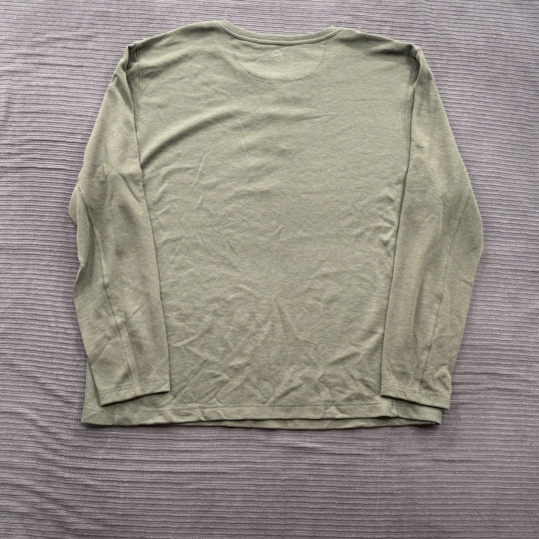 Vintage Magellan Shirt Men 3XL Green Polyester Classic Fit Moisture Wicking Outdoor Casual Workwear Button-Up Crew Neck Long Sleeve Size US XXL / EU 58 / 5 - 2 Thumbnail
