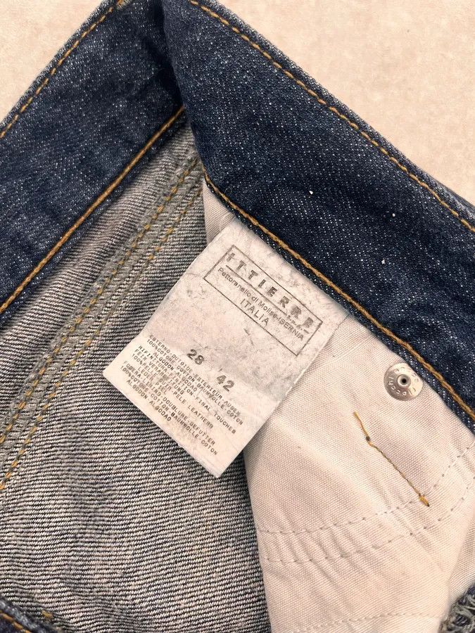 Dolce & Gabbana AW2006 Dolce & Gabbana Abstract Blue Rebel Denim Jeans Size US 31 - 11 Thumbnail