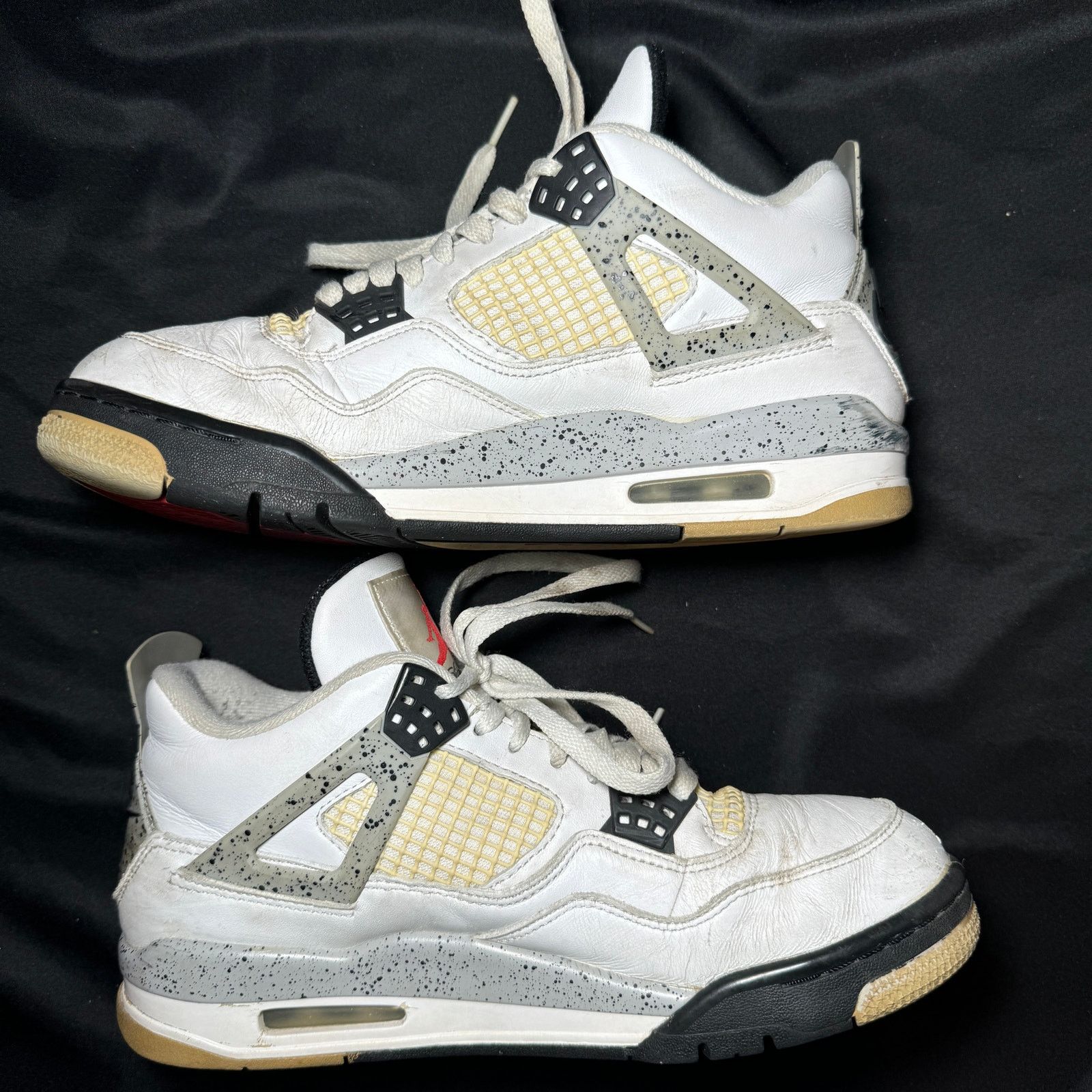 Jordan Brand × Nike Size 8.5 - Nike Air Jordan 4 Retro OG White Cement 2016 Size US 8.5 / EU 41-42 - 2 Thumbnail