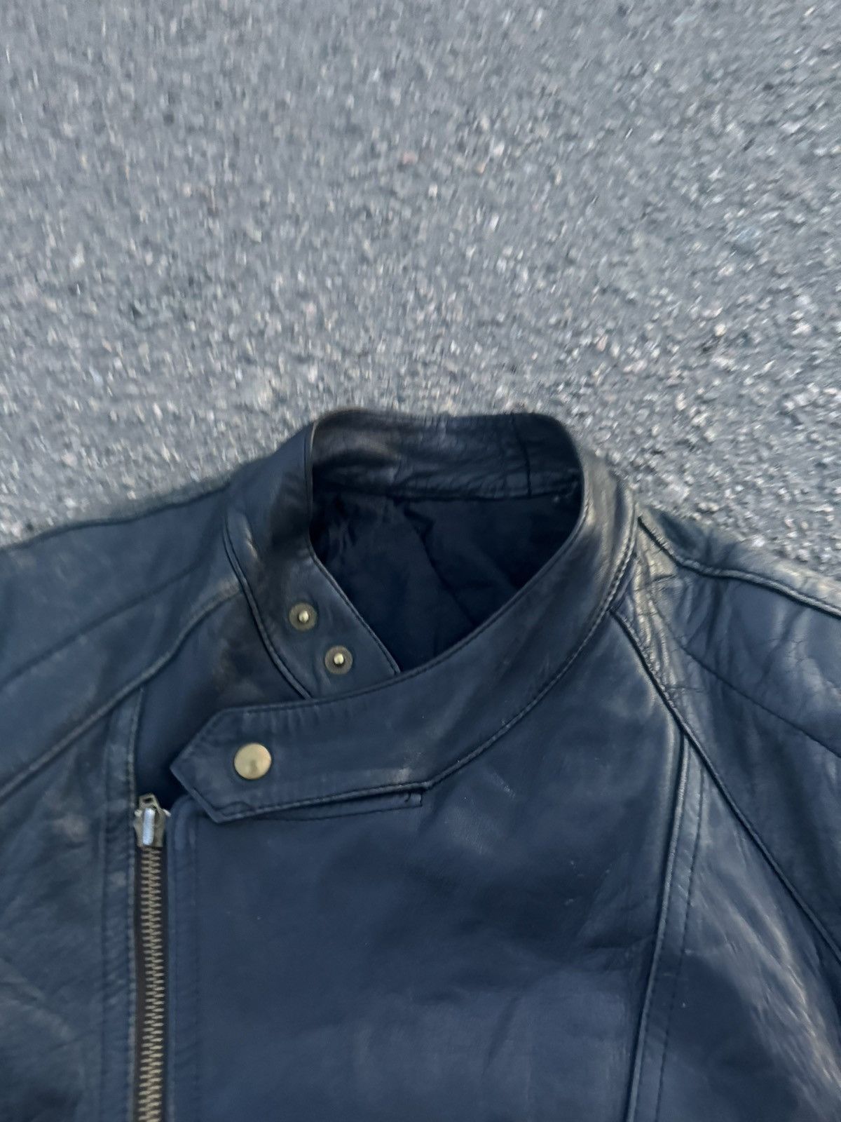 Vintage Vintage Y2K Motorcycle Leather Dog Face Biker Jacket Size US S / EU 44-46 / 1 - 5 Thumbnail