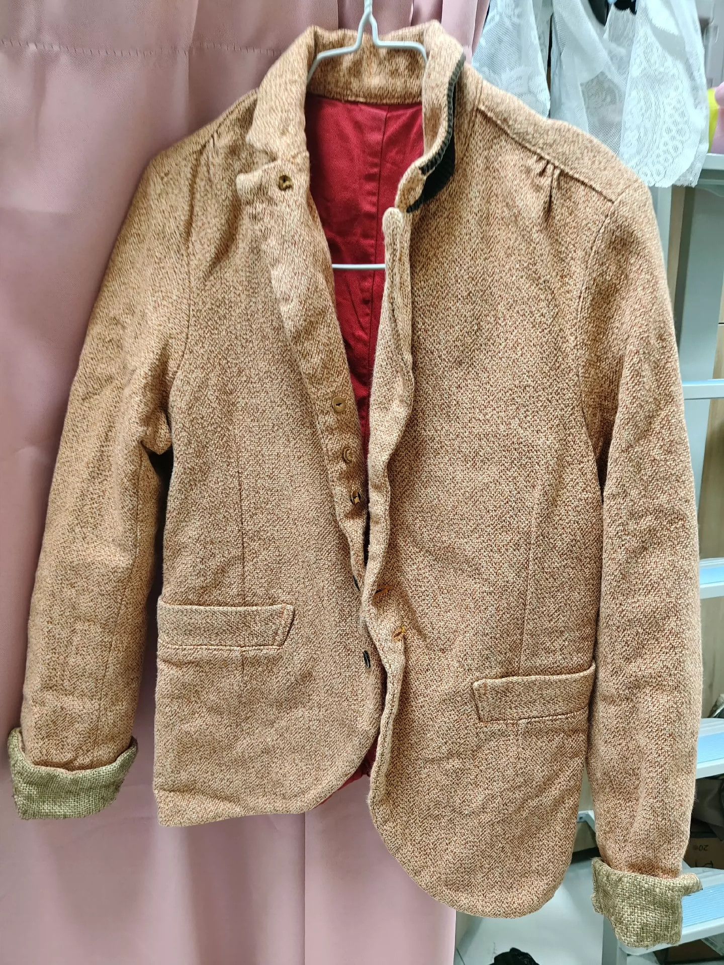Kapital Kapital Orange Heavy Woven Coat Jacket -DMC Size US S / EU 44-46 / 1 - 1 Thumbnail
