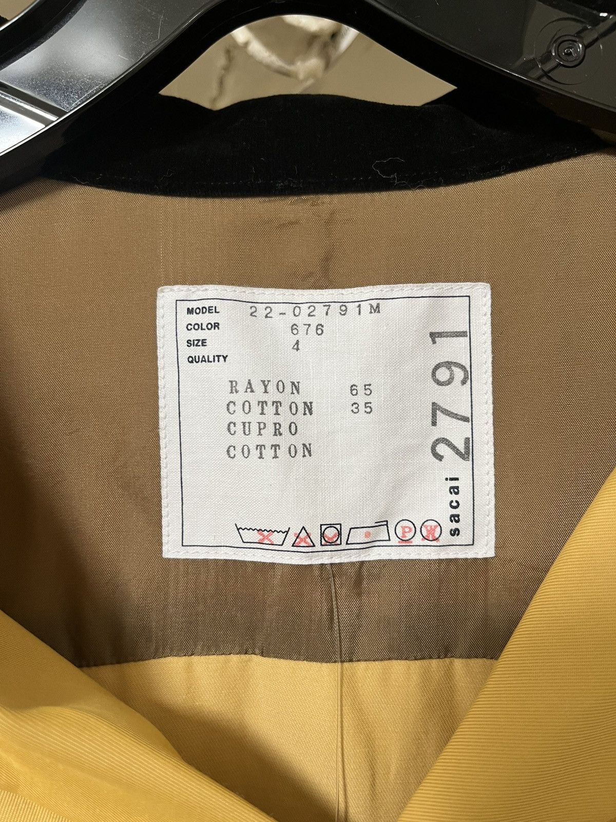 Sacai Sacai Cotton Twill Button Up Bowling Shirt. Sz 4 Size US XL / EU 56 / 4 - 3 Thumbnail