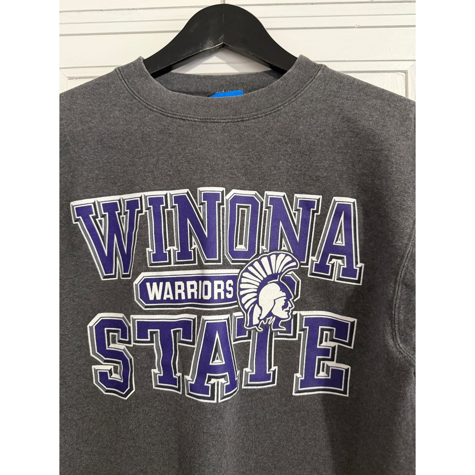Champion Winona State University Warriors Crewneck Sweatshirt Size S Size US S / EU 44-46 / 1 - 2 Thumbnail