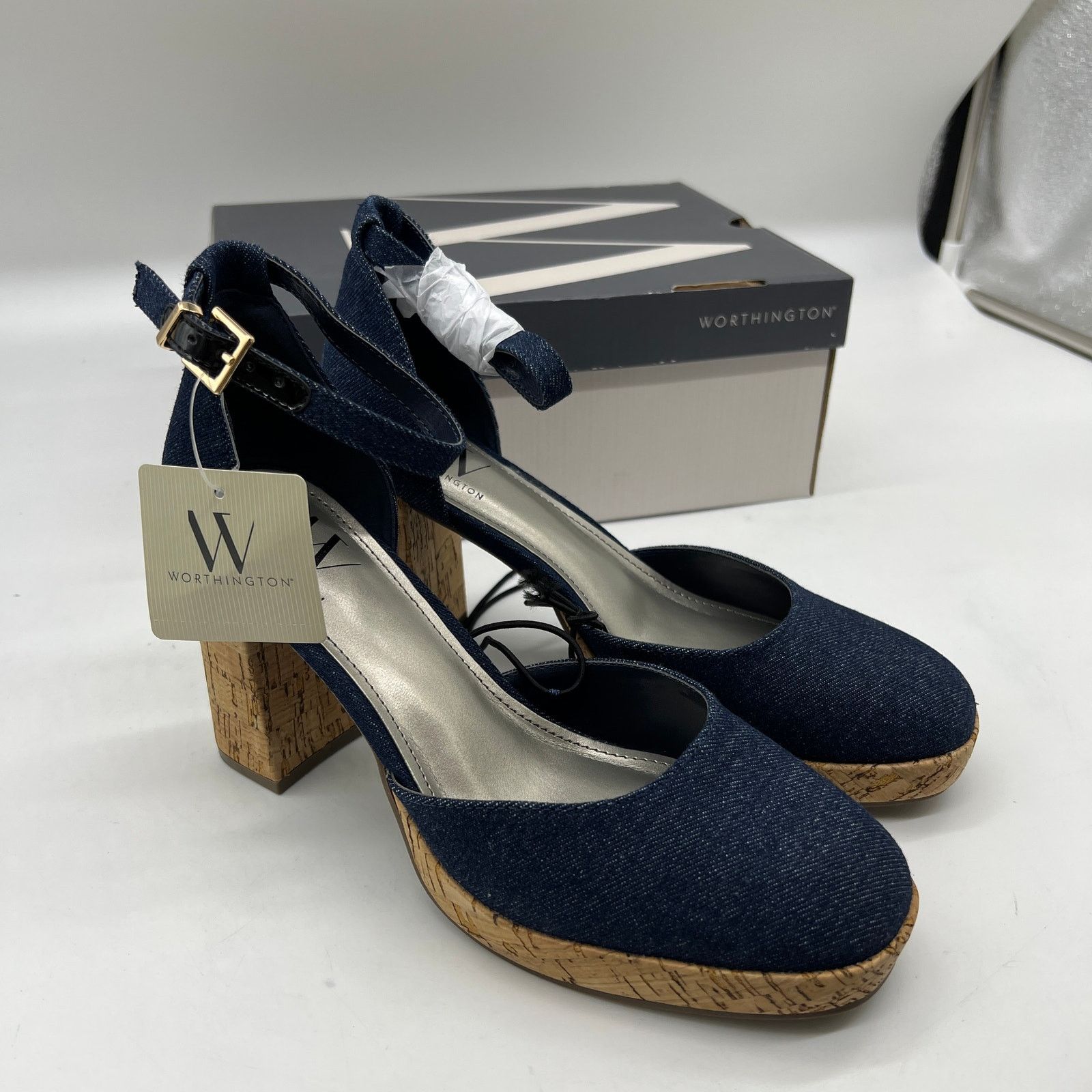 Other Worthington Womens Panama Block Heel Pumps 6 Size US 6 / IT 36 - 1 Thumbnail