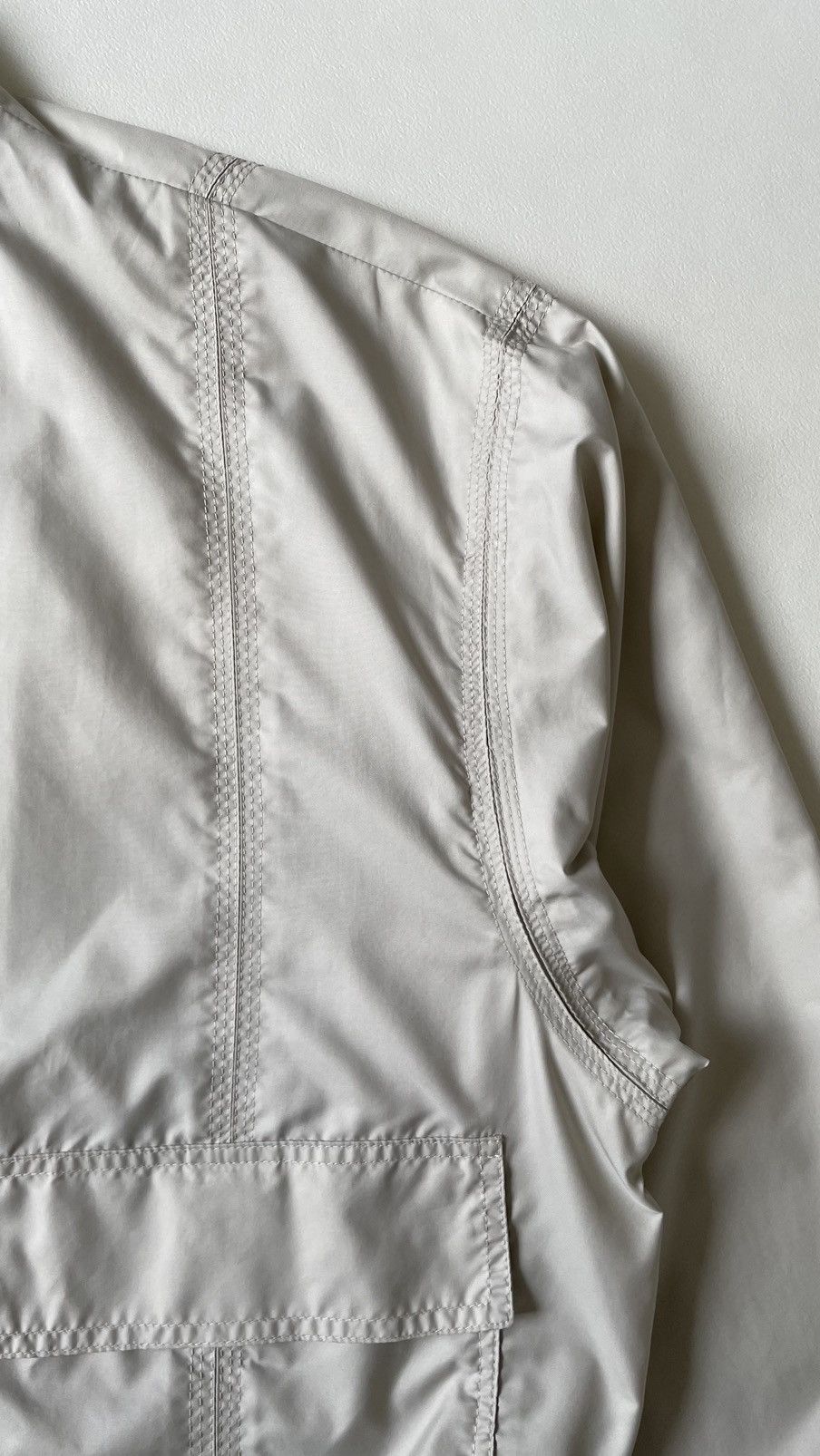 Raf Simons Mid 2000s Sample Nylon Bomber Jacket Size US M / EU 48-50 / 2 - 6 Thumbnail