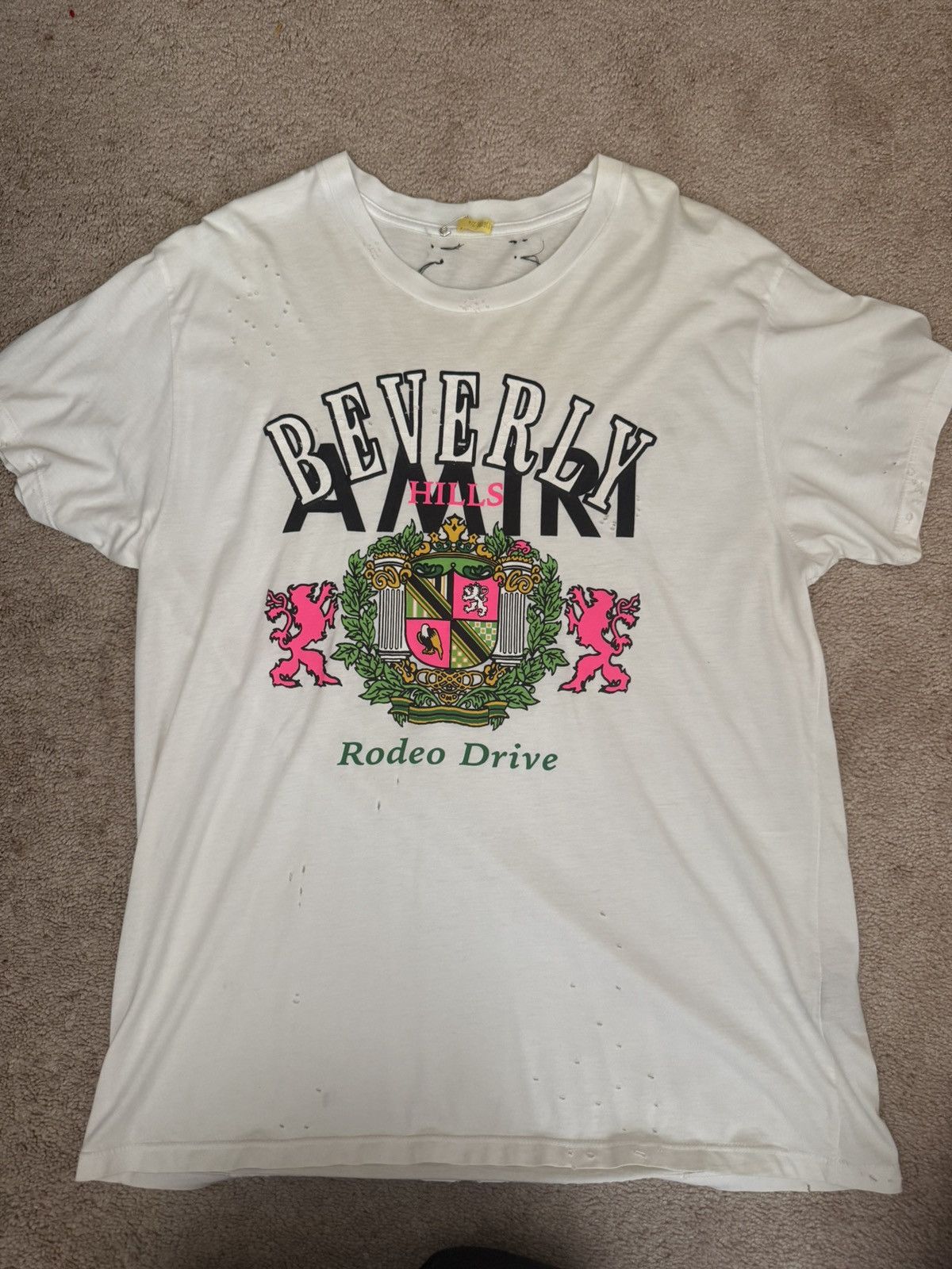Amiri Amiri rodeo t shirt Size US S / EU 44-46 / 1 - 1 Thumbnail