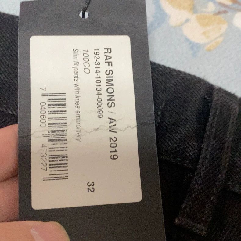 Raf Simons Raf simons 19AW Jeans Butterfly Embroidery Size US 32 / EU 48 - 4 Thumbnail