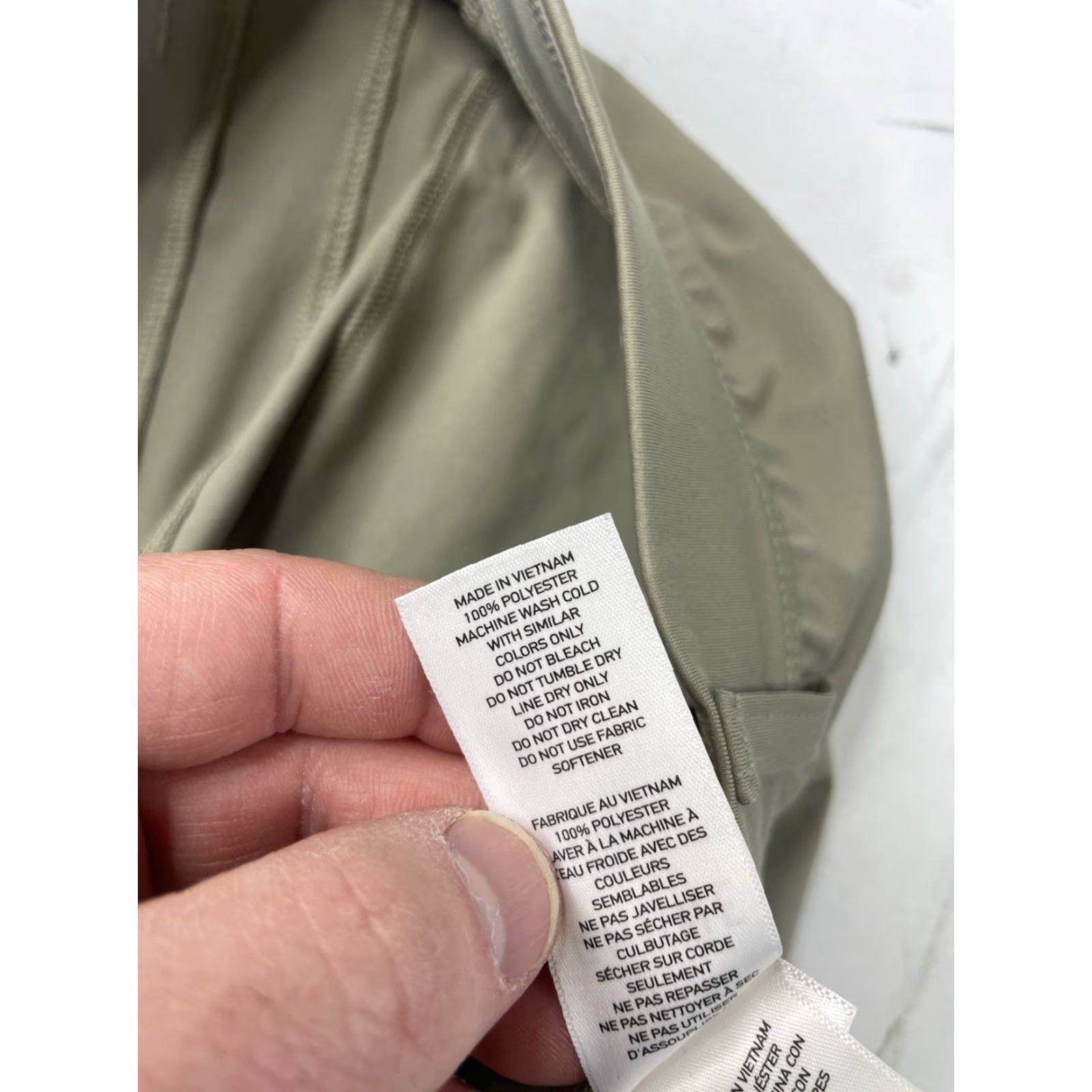 Rhone Rhone Pants Men Regular Beige 101670 Stretch Chino Jogger Flat Front 101670 M Size US 31 - 7 Thumbnail