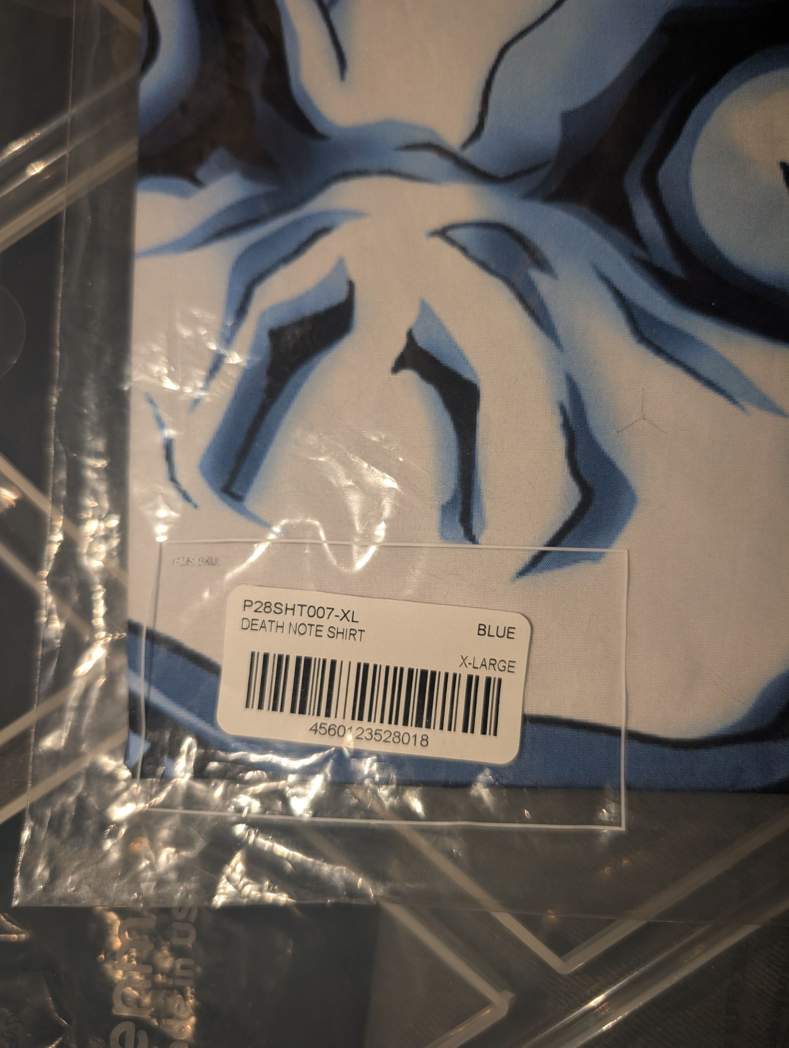 Palace Palace Death Note Ryuk Button Up L/S Shirt Blue XL Size US XL / EU 56 / 4 - 3 Thumbnail