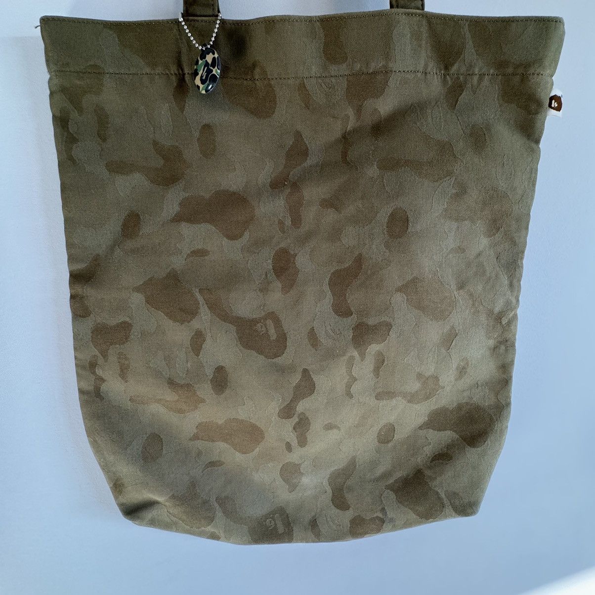 Bape OG Bape Tonal Gold Olive Camo Tote Bag Size ONE SIZE - 4 Thumbnail