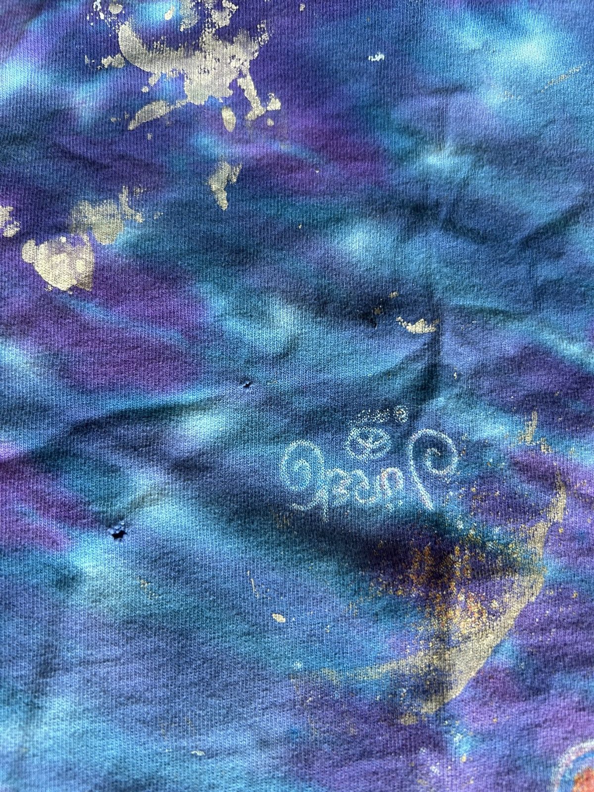 Vintage Vintage jimmi hendrix tie dye tee Size US XL / EU 56 / 4 - 2 Thumbnail