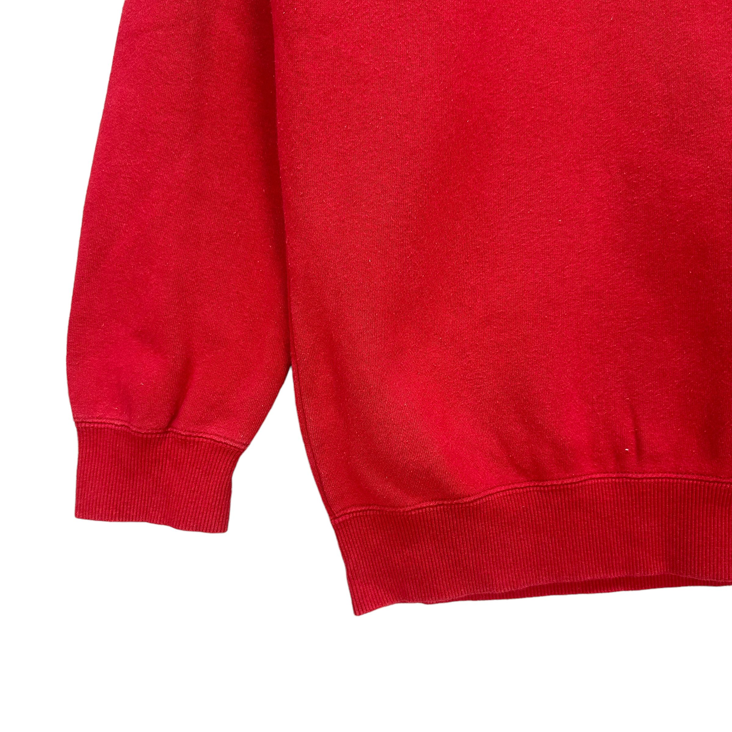 Japanese Brand T&C SURF DESIGNS HAWAII BIG LOGO RED SWEATSHIRTS #8568-015 Size US L / EU 52-54 / 3 - 8 Thumbnail