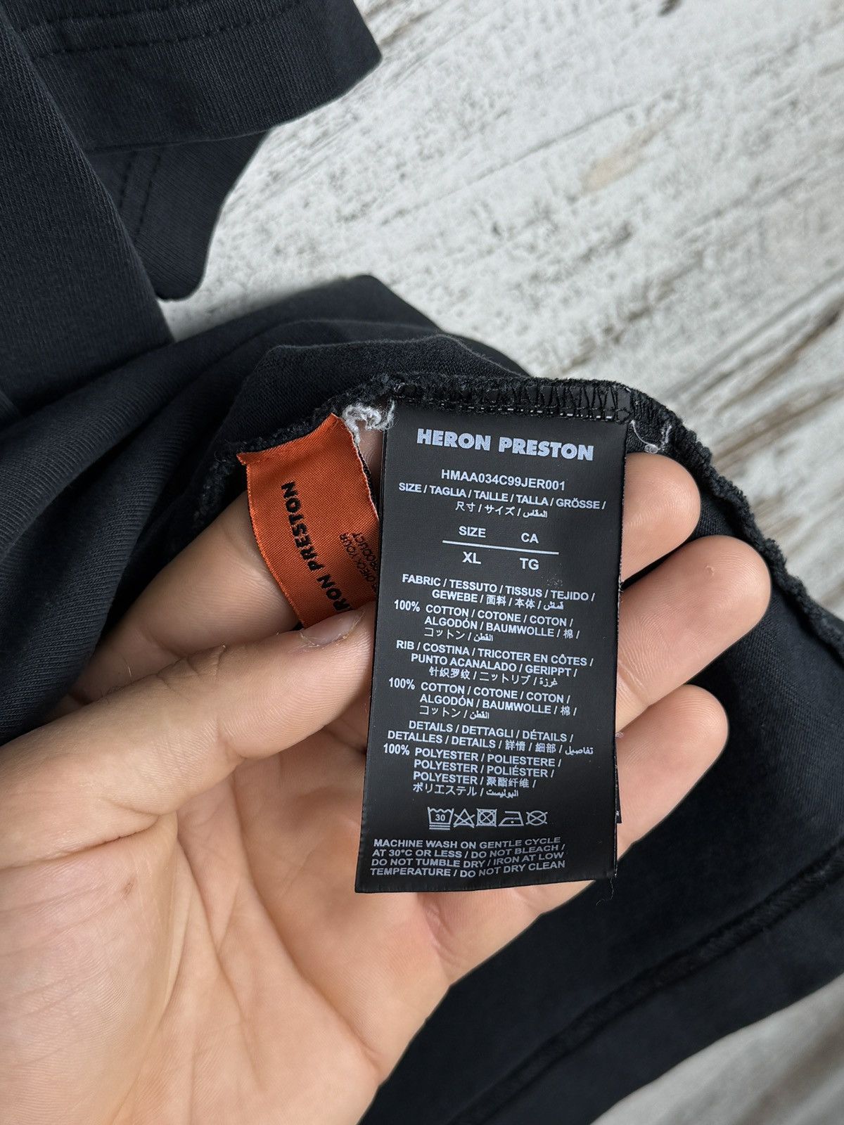 Heron Preston Mens Heron Preston СТИЛЬ T-shirt tee crewneck tee faded Size US XL / EU 56 / 4 - 9 Thumbnail